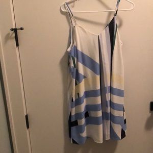 Fun geometric style summer dress